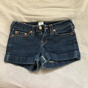 True Religion Jean Shorts